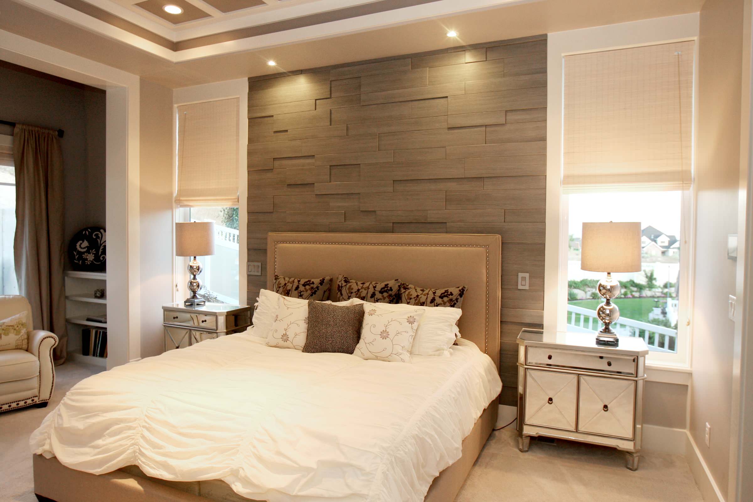 accent wood wall