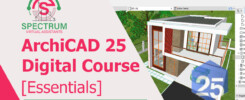 ArchiCAD 25 Essentilals Digital Course - How To Draw A Floor Plan In ArchiCAD 25 Tutorials